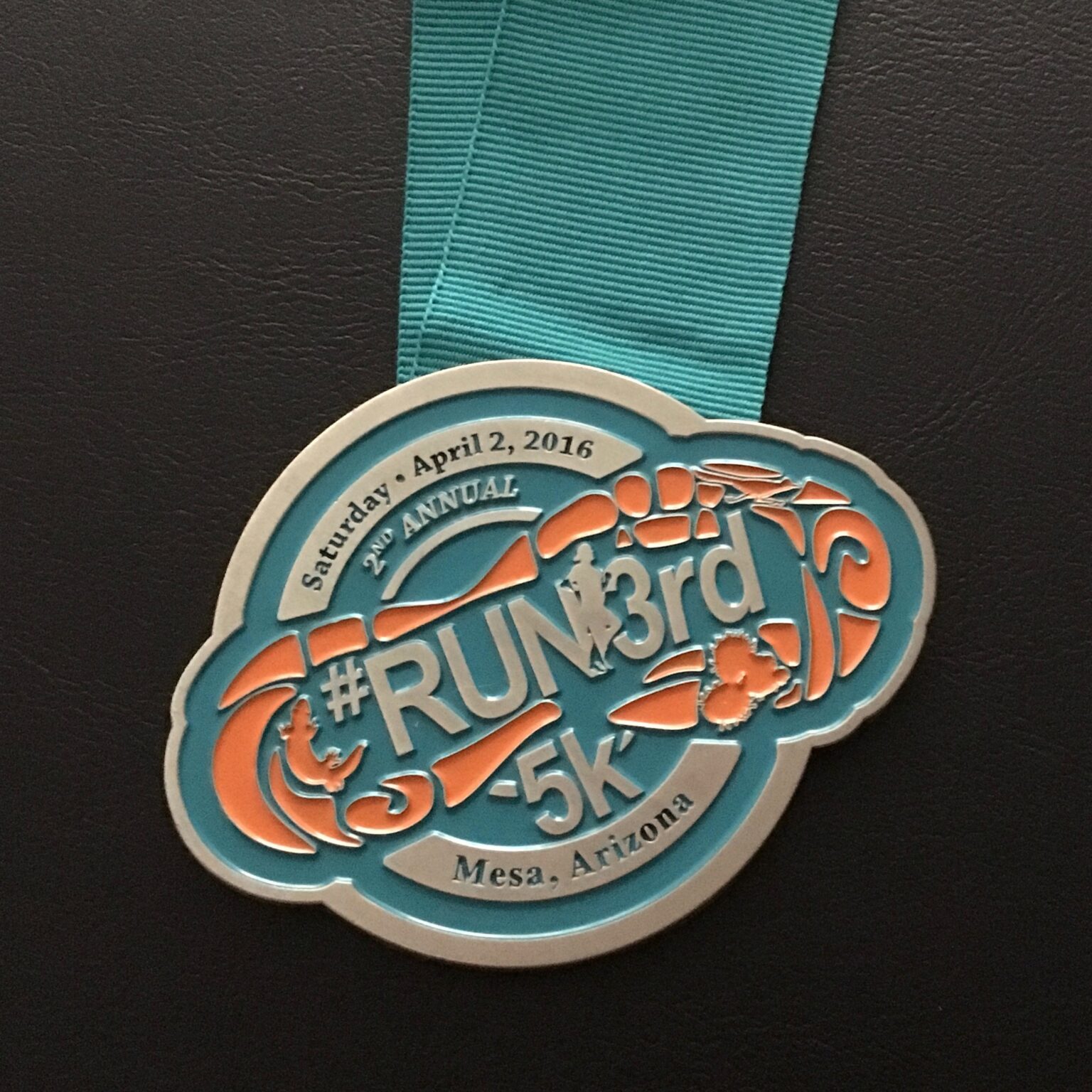 RUN3rd 5k Medals - R3A